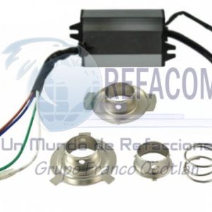 ENZF-906R FOCO LED MOTO UNIVERSAL ROJO 36W 3 SUPER LED╗