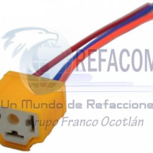ENZOQ-4107-0001 SOCKET MOTO CERAMICA FOCO HAL. H4