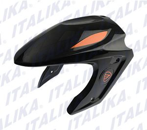 F16010409 SALPICADERA DEL NEGRO NARANJA DS150