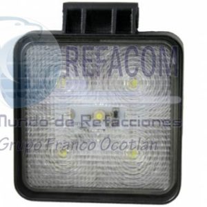 FC5L-CLEAR FARO CUADRADO 5LED 12V BLANCO