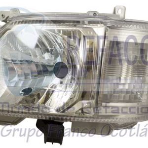 FFNT0414 FARO IZQ TOYOTA HIACE 11-13 FONDO CROMADO
