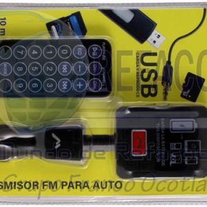 FMT-7030 TRANSMISOR FM P/AUTO USB/SD,AUX CONTROL REMOTO