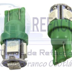 FO-1585HG FOCO PELLIZCO 5 HYPERLEDS VERDE JGO=FO-1585HV