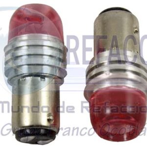 FO-LE10343FR FOCO BAY15D 1157 1034 3LEDS 5730 FLASH ROJO 12V
