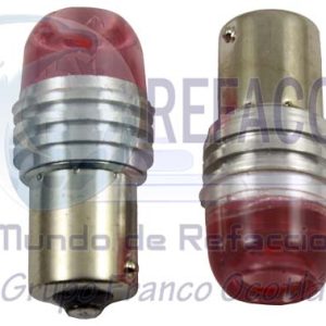 FO-LE11413R FOCO BA15S 1156 1141 3LEDS 5730 ROJO 12V