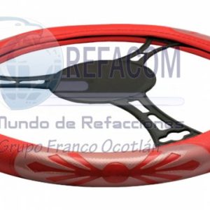 FV-ROJO FUNDA VOLANTE VINIL ROJO
