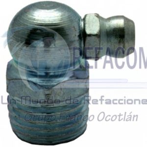 GH-0780-390 GRASERA ANGULO 90 1/4" MEDIDA TUBULAR =H390