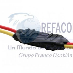 GM-045 ARNES CONECTOR 2 POLOS HEMBRA/MACHO SET2PZ=06610
