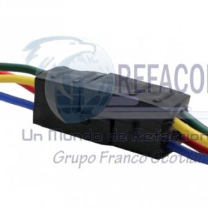 GM-047 ARNES CONECTOR 4 POLOS HEMBRA/MACHO =C-19
