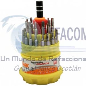 HED-2331 DESARMADOR INTERC. ALTA PRESICION (31PZ) T/GRANADA
