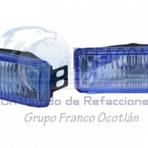 HY-010-B FARO RECT. MED. 128x45(MM) SET2 =RS-FL-010-BLUE