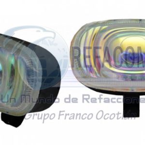 HY-043-RB FARO RECT. MED. 100x60(MM) SET2 =RS-FL-043-RAINBO