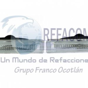 HY-050-C FARO RECT. MED. 178x35(MM) SET2 =RS-FL-050-CLEAR