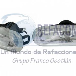 HY-079-C FARO RECT. MED. 120x35(MM) SET2 =RS-FL-079-CLEAR