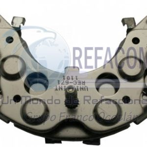 IHR720 PORTADIODO ALT. HITACHI HONDA 8DIODOS=03109=03004