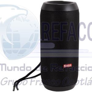 KSW-2006 BOCINA KSR 2" BT/FM/AUX/USB/SD RECARGABLE NEGRO