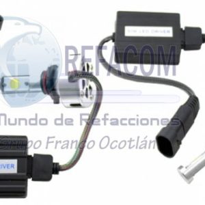 LED2C-9005 FOCO LED 9005 SISTEMA COMPLETO 2 CARAS =LED-9005