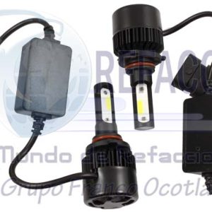 LED2C-9005AZB FOCO LED 9005 2 CARAS BICOLOR CAMBIABLE AZUL-BCO