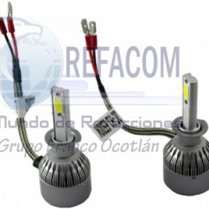 LED2C-H1 FOCO LED H1 SISTEMA COMPLETO 2 CARAS LED
