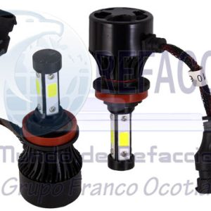 LED4C-H10 FOCO H10 HID LED 6000K 4 CARAS