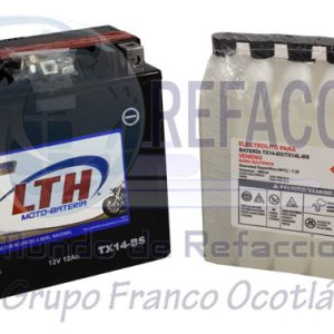 LTH-TX14-BS BATERIA MOTO LTH CTX14 150x87x148
