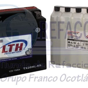 LTH-TX20HL-BS BATERIA MOTO LTH CTX20HL 175x87x154