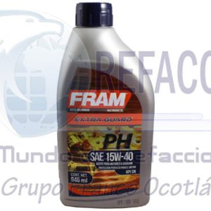 MAF15W40N2 ACEITE FRAM MINERAL 15W40 SN .946ML