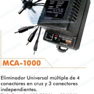 MCA-44 ELIMINADOR UNIV. 7 CONECTORES MAX. 1000M=MCA-1000