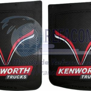 MCKE101114 LODERA JGO. KENWORTH 24x30 NEGRA TRUCKS "V" CURVA