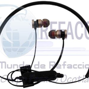 MH-9210GL AUDIFONO SPORT C/BT,RECARGABLE,MANOS LIBRES DORADO