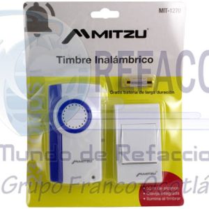 MIT-1270 TIMBRE INALAMBRICO 23 TONOS 50M DE ALCANCE