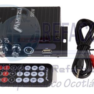 MIT-78BT AMPLIFICADOR MINI 2 CANALES FM/USB/BT/SD
