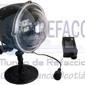 MLL-2012 LUZ DISCO EFECTO NIEVE P/JARDIN MOVIMIENTO AUT.