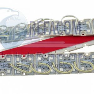 MOD-004A TIRA T/CHIP CUADRADO 4 LEDS AMARILLO=LA-CHC50504Y