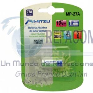 MP-27A PILA ALCALINA 27A 12V 38 MAH BLISTER