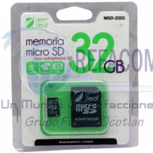 MSD-232G USB MICRO SD/ADAPTADOR 32G