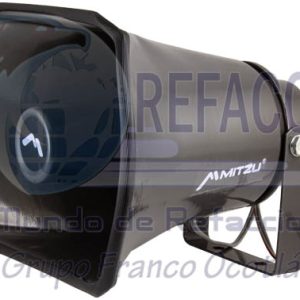 MTD-1010 BOCINA TROMPETA ALUMINIO 350W PMPO