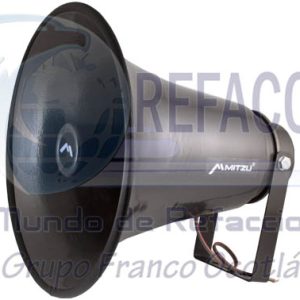 MTD-2010 BOCINA TROMPETA ALUMINIO 400W PMPO