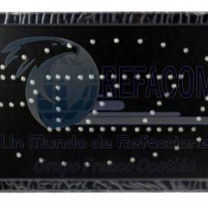 MTL-4014 LETRERO LUMINOSO LED "PIZZA" 25X48CM