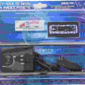 ND052CS-PIY LUZ MARCO RADIO NEON ROSA/AMARILLO