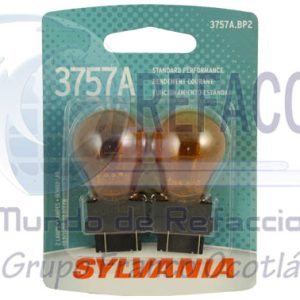 OS-3757A FOCO OSRAM 3757 AMBAR 27/7W 13.5V B/2PZ =32526