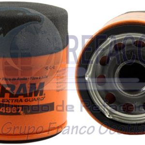 PH4967 FILTRO ACEITE FRAM TOYOTA CAMRY,COROLLA,RAV4