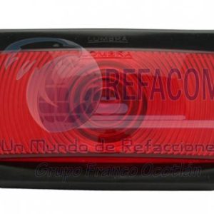 PL-2547R PLAFON 6" OVALADO HULE CON FOCO INTERCAMBIABLE