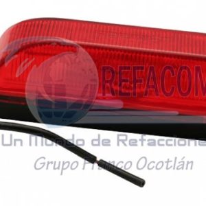 PL-2624R PLAFON SELLADO DOBLE FOCO BASE NEGRA