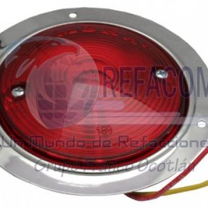 PL-574R PLAFON DE EMBUTIR CROMADO INCLUYE FOCO