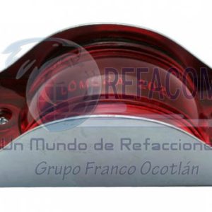 PL-593R PLAFON BLINDADO SOCKET OCULTO GALVANIZADO CON FOCO