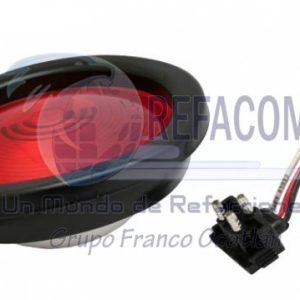PL-654R PLAFON 4" SELLADO HULE CON CONECTOR