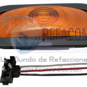 PL-698A PLAFON 6" OVALADO SELLADO ABS C/CONECTOR