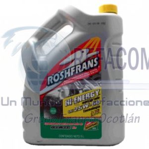 PT07000009 ACEITE ROSHFRANS ALKM 25W50 5L =RS-1248 =RS-16002