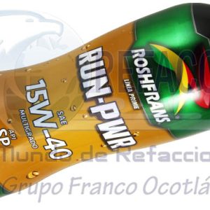 PT07900042 ACEITE ROSHFRANS RUN-POWER SP 15W40 1L ==RS-16937